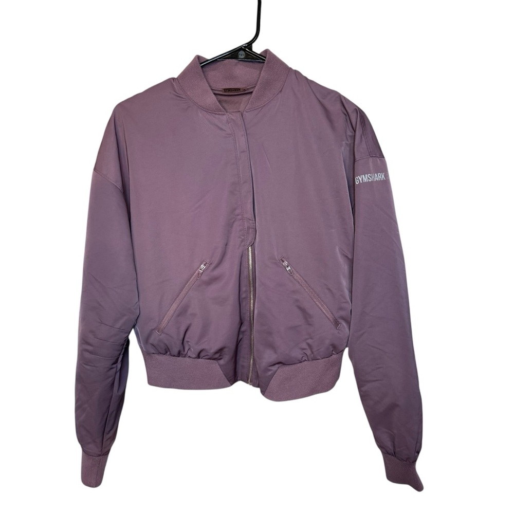 Gymshark‎ Women's Mauve Bomber Jacket